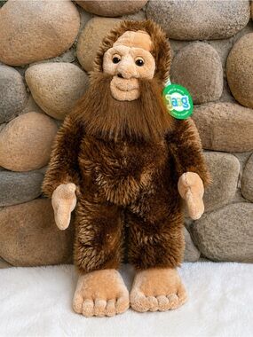 Vintage Jaag Bigfoot Sasquatch Plush Stuffed Animal 16” With Tags